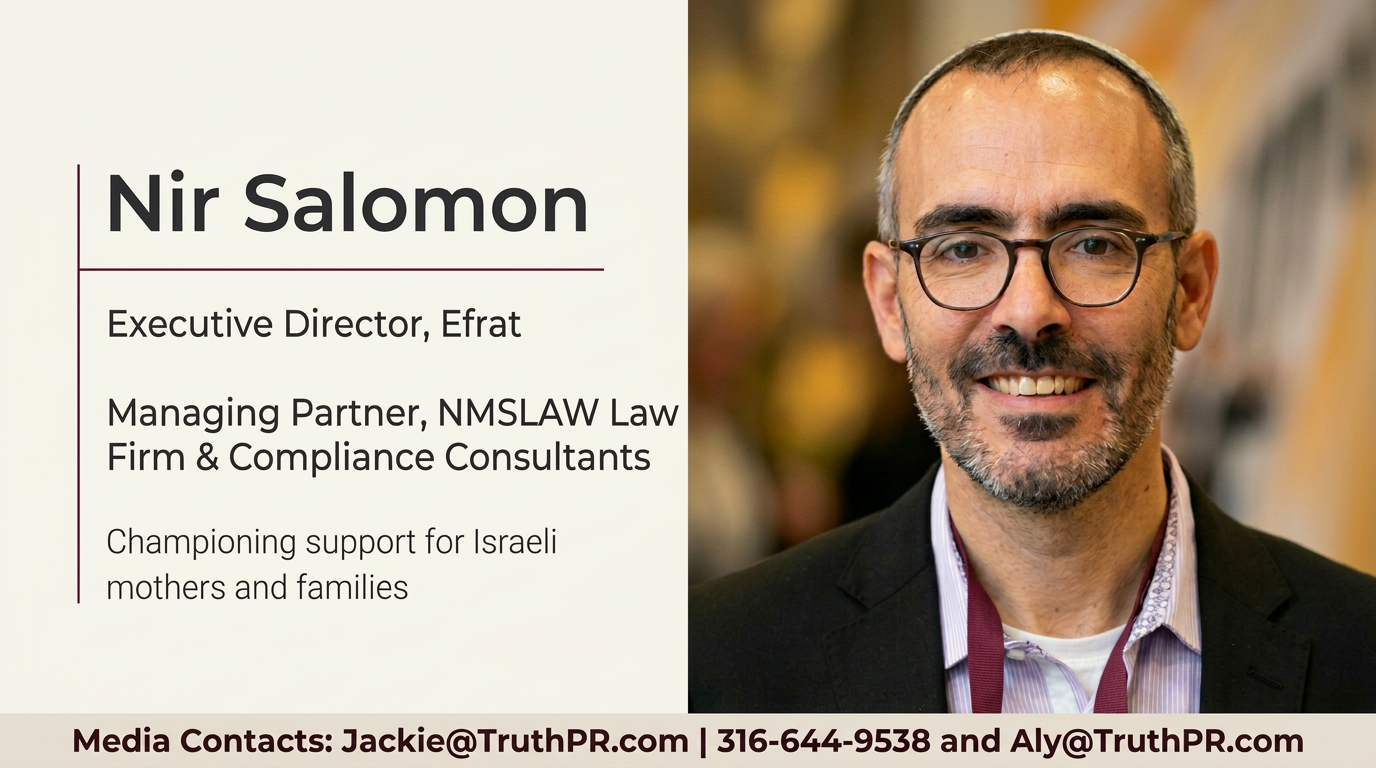 TruthPR dot com Guest Avail Nir Salomon