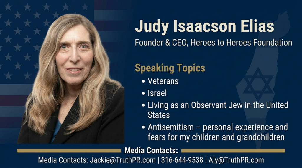 TruthPR dot com Guest Avail Judy Elias