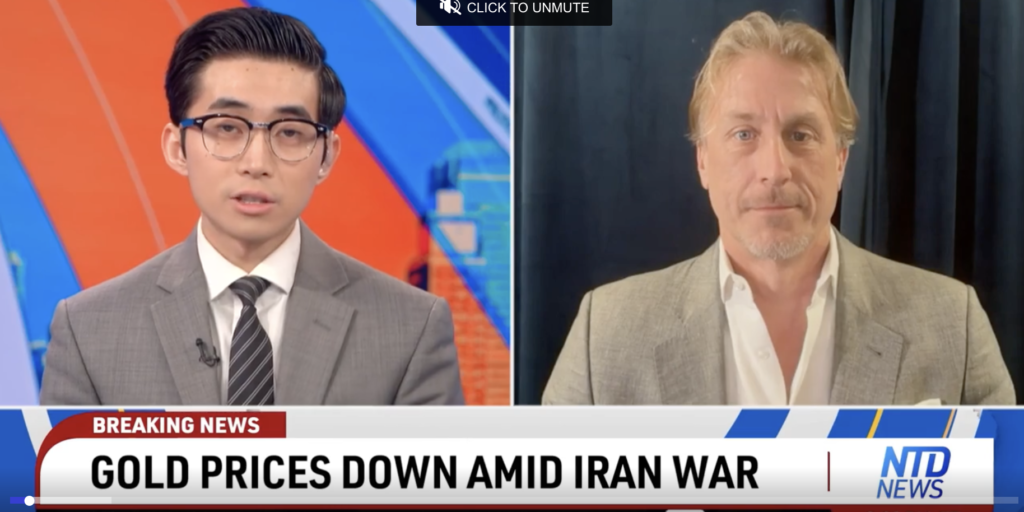 Don Ma of NTD TV interviewing Eonomist Christian Briggs